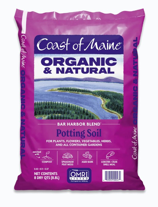 Bar Harbor Blend Organic Potting Soil - 8qt., 1cu. ft., and 2 cu. ft. options