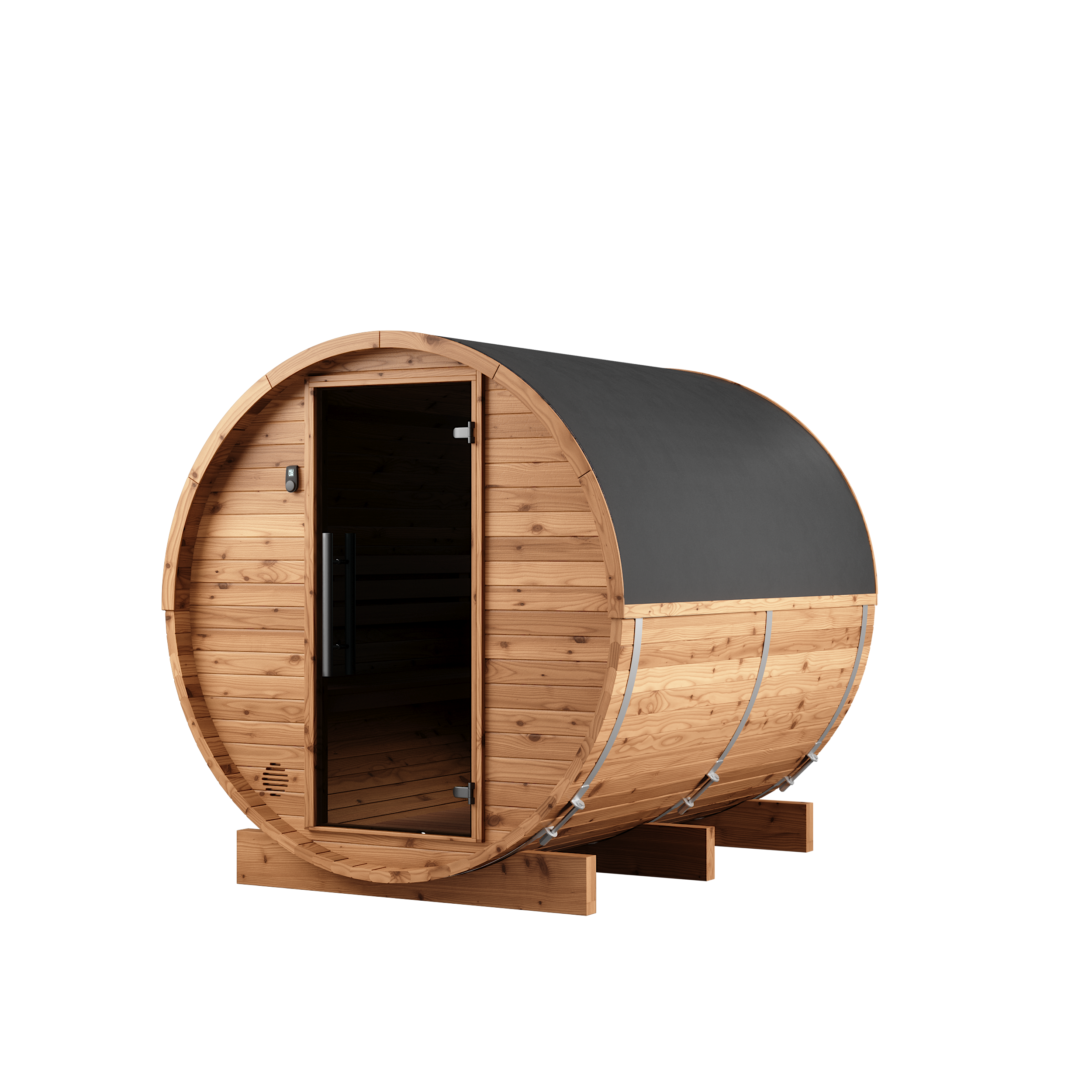 6 Person Barrel Sauna - Cozy Model (Natural and Ignite Options)