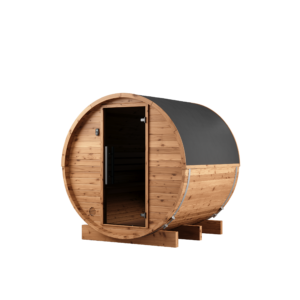 4 Person Barrel Sauna - Cozy Model (Natural & Ignite Models)
