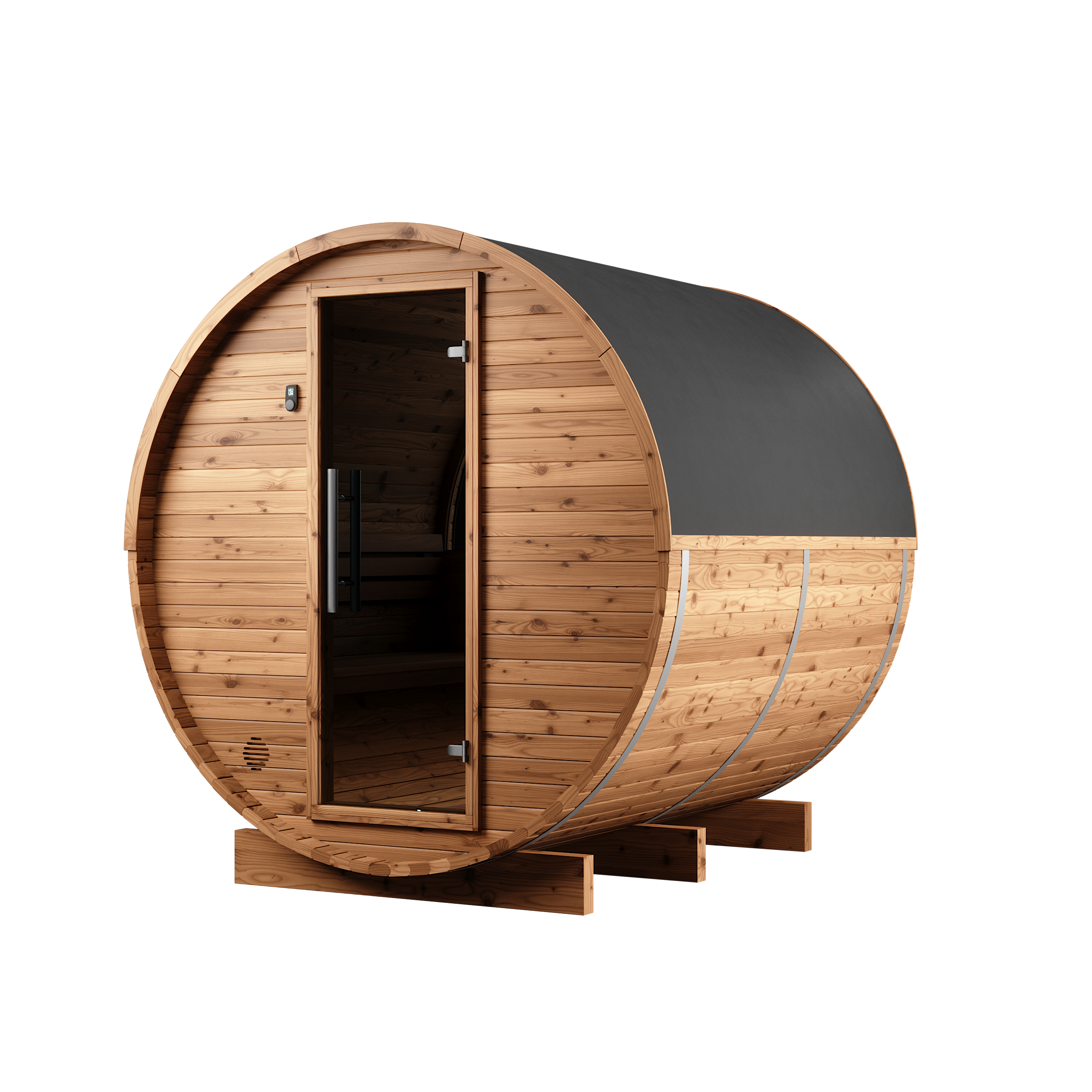 2 Person Barrel Sauna - Cozy Model (Natural & Ignite Options)